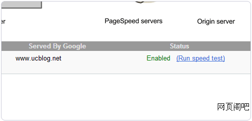 Google PageSpeed Service成功运行